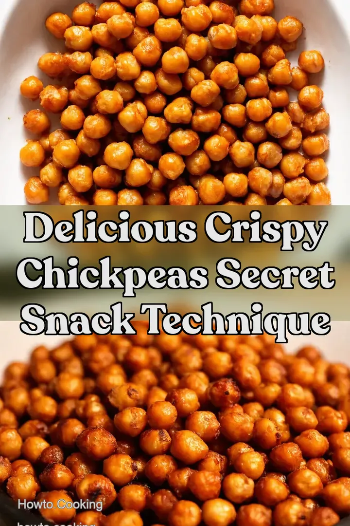 Delicious Crispy Chickpeas Secret Snack Technique