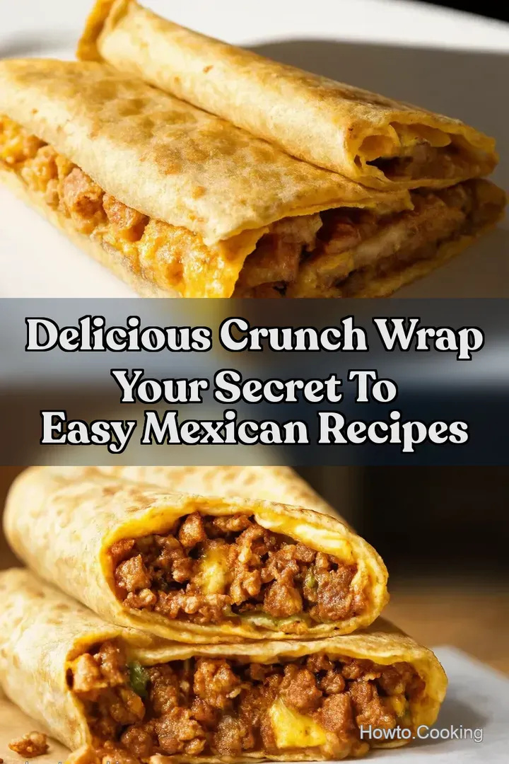 Delicious Crunch Wrap Your Secret to Easy Mexican Recipes