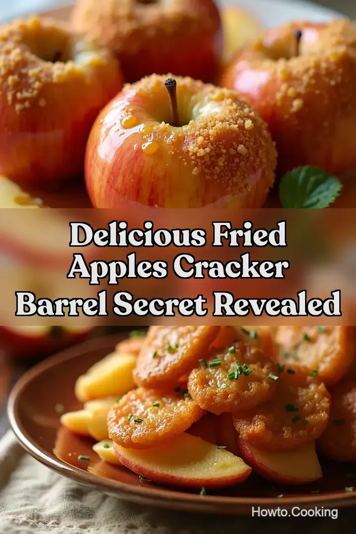 Delicious Fried Apples Cracker Barrel Secret Revealed