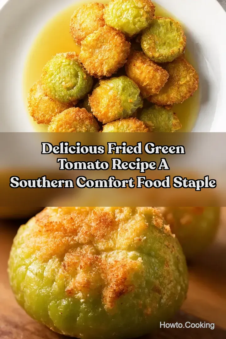 Delicious Fried Green Tomato Recipe A Southern Comfort Food Staple