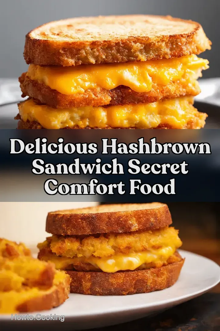 Delicious Hashbrown Sandwich Secret Comfort Food