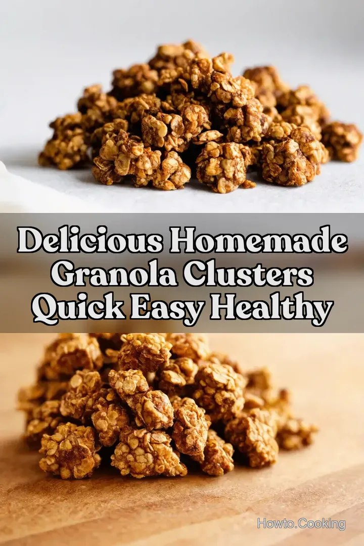 Delicious Homemade Granola Clusters Quick Easy Healthy
