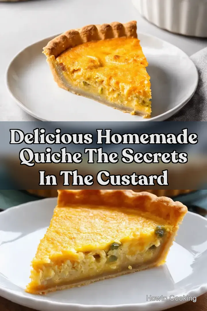 Delicious Homemade Quiche The Secrets In The Custard : PIN FOR LATER Delicious Homemade Quiche The Secrets In The Custard