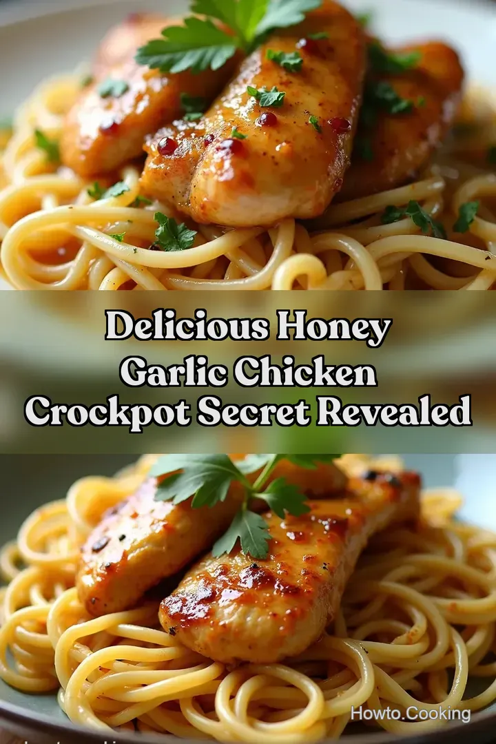 Delicious Honey Garlic Chicken Crockpot Secret Revealed