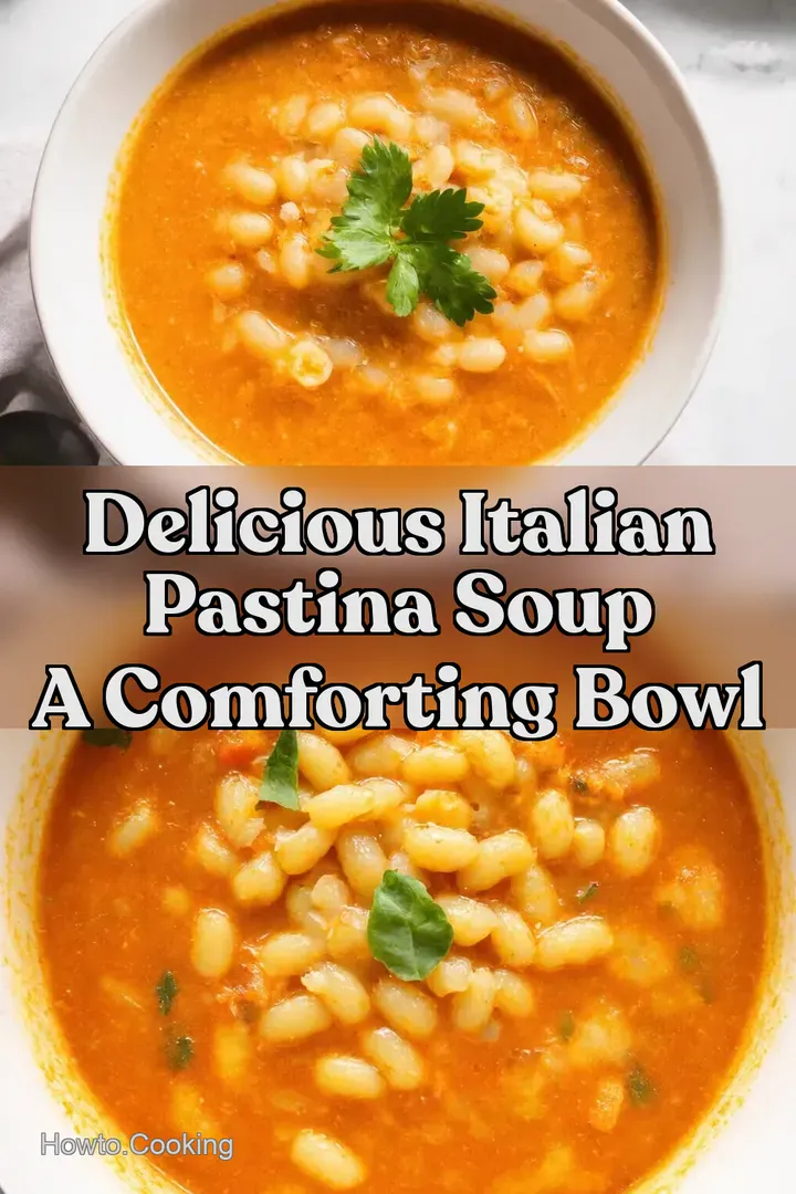 Delicious Italian Pastina Soup A Comforting Bowl