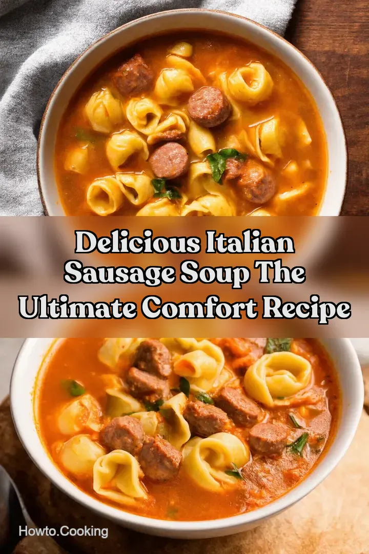 Delicious Italian Sausage Soup The Ultimate Comfort Recipe