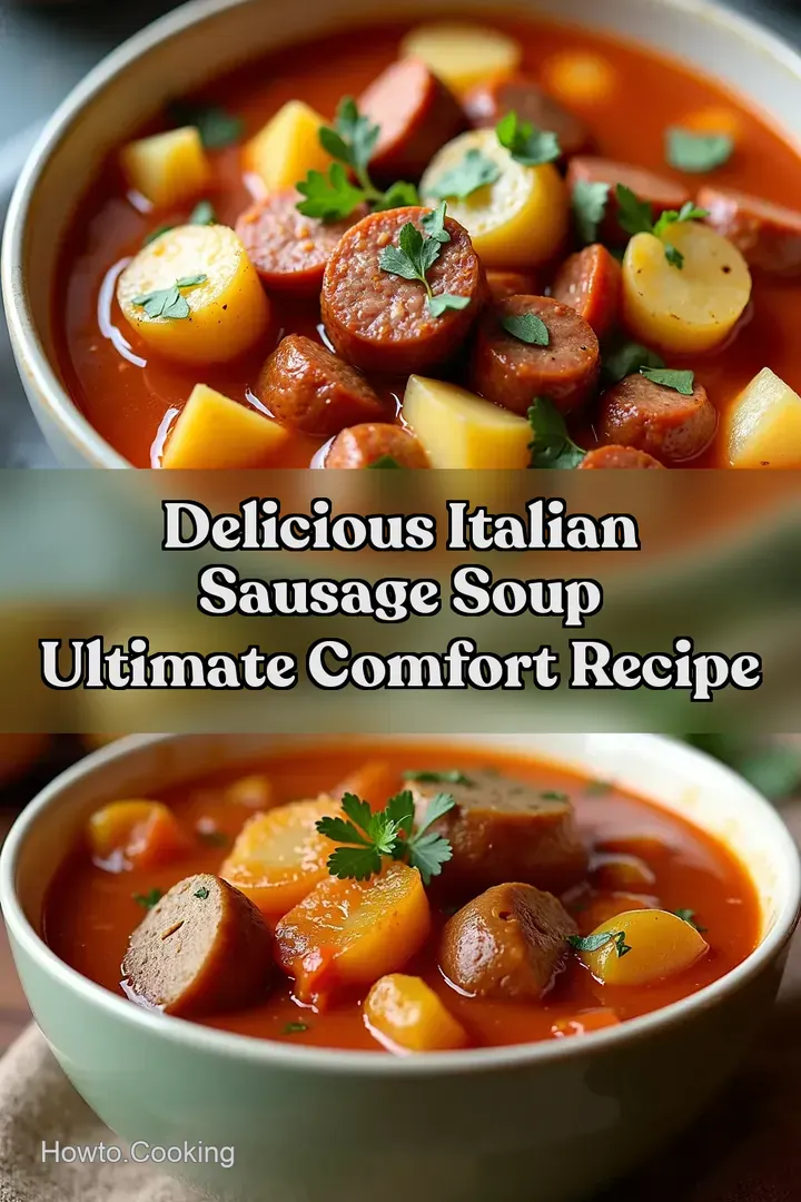 Delicious Italian Sausage Soup Ultimate Comfort Recipe