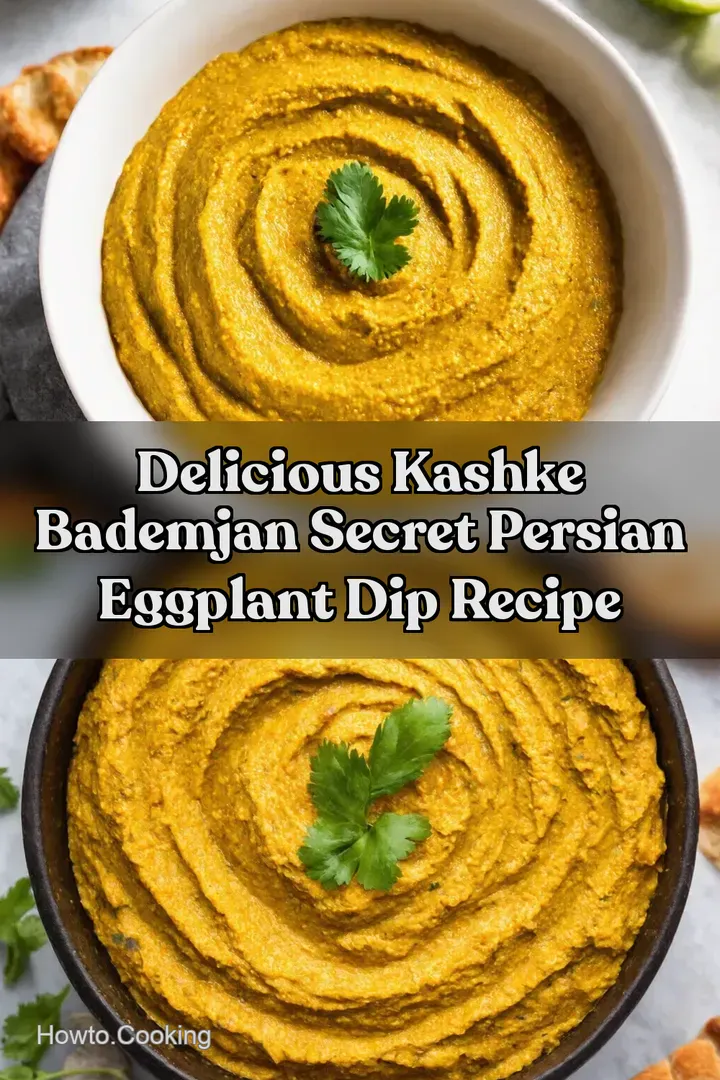 Delicious Kashke Bademjan Secret Persian Eggplant Dip Recipe