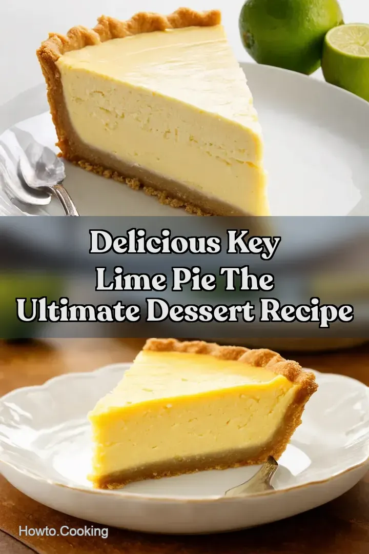 Delicious Key Lime Pie The Ultimate Dessert Recipe : PIN FOR LATER Delicious Key Lime Pie The Ultimate Dessert Recipe