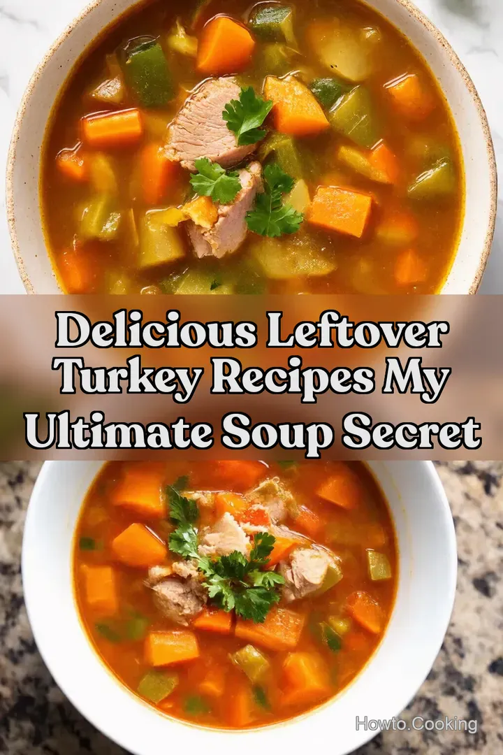 Delicious Leftover Turkey Recipes My Ultimate Soup Secret