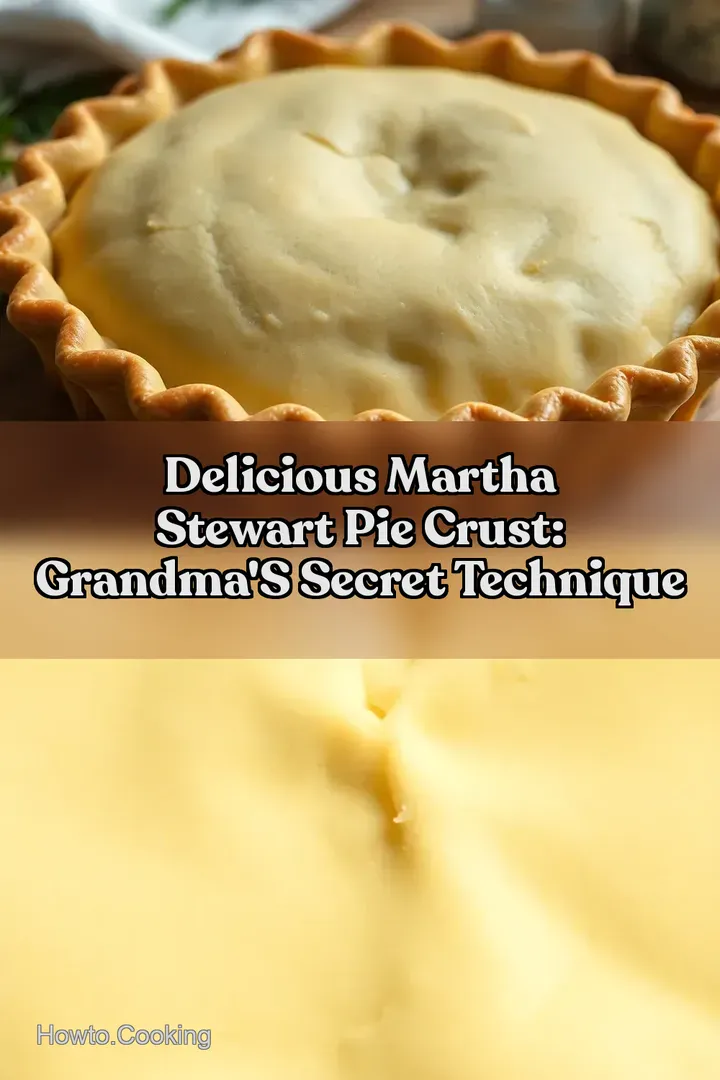 Delicious Martha Stewart Pie Crust: Grandma&#039 s Secret Technique