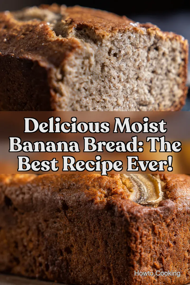 Delicious Moist Banana Bread: The Best Recipe Ever! : PIN FOR LATER Delicious Moist Banana Bread: The Best Recipe Ever!