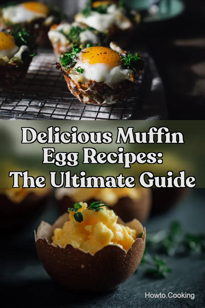 Delicious Muffin Egg Recipes: The Ultimate Guide : PIN FOR LATER Delicious Muffin Egg Recipes: The Ultimate Guide