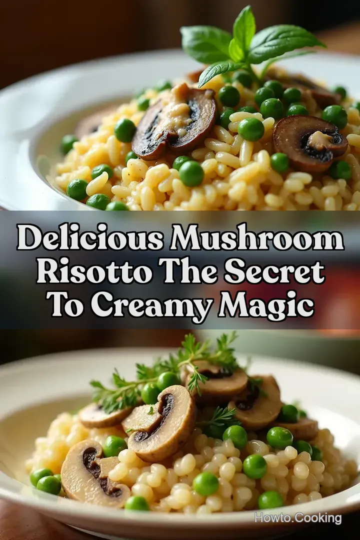Delicious Mushroom Risotto The Secret to Creamy Magic