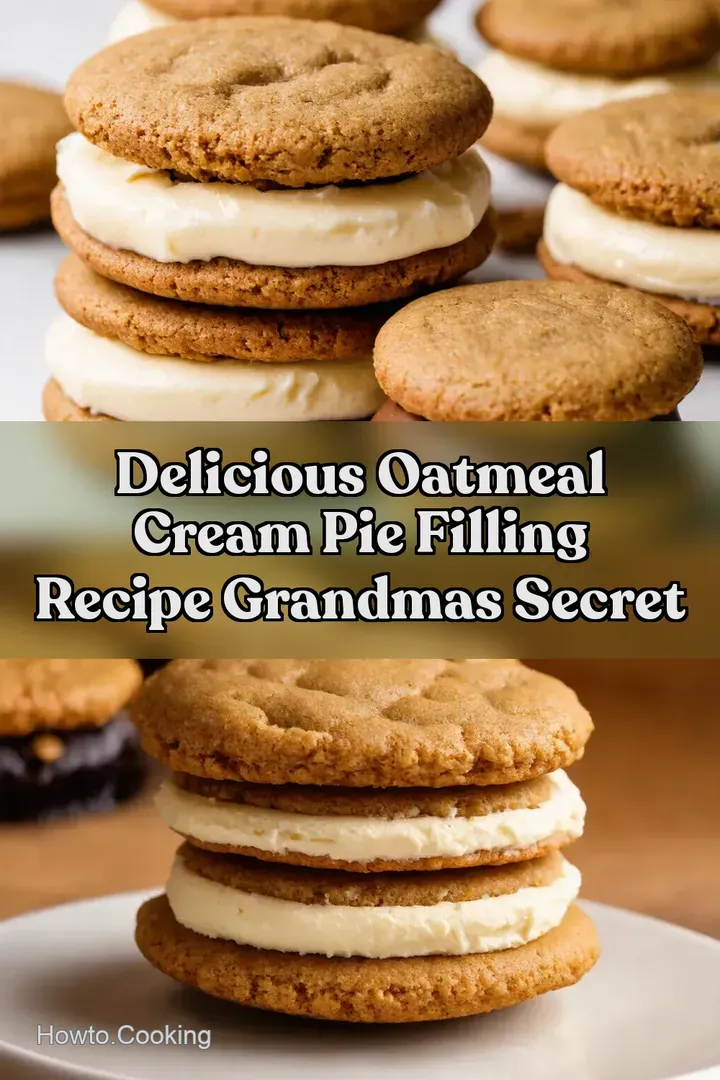 Delicious Oatmeal Cream Pie Filling Recipe Grandmas Secret