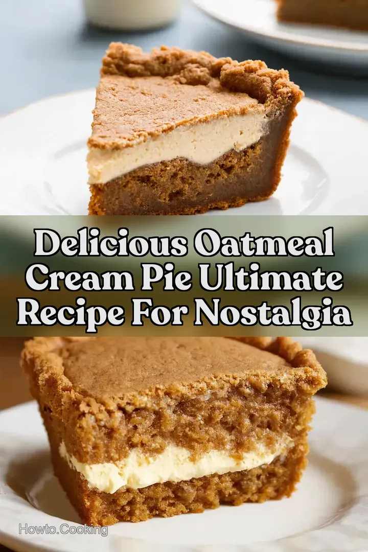 Delicious Oatmeal Cream Pie Ultimate Recipe For Nostalgia : PIN FOR LATER Delicious Oatmeal Cream Pie Ultimate Recipe For Nostalgia