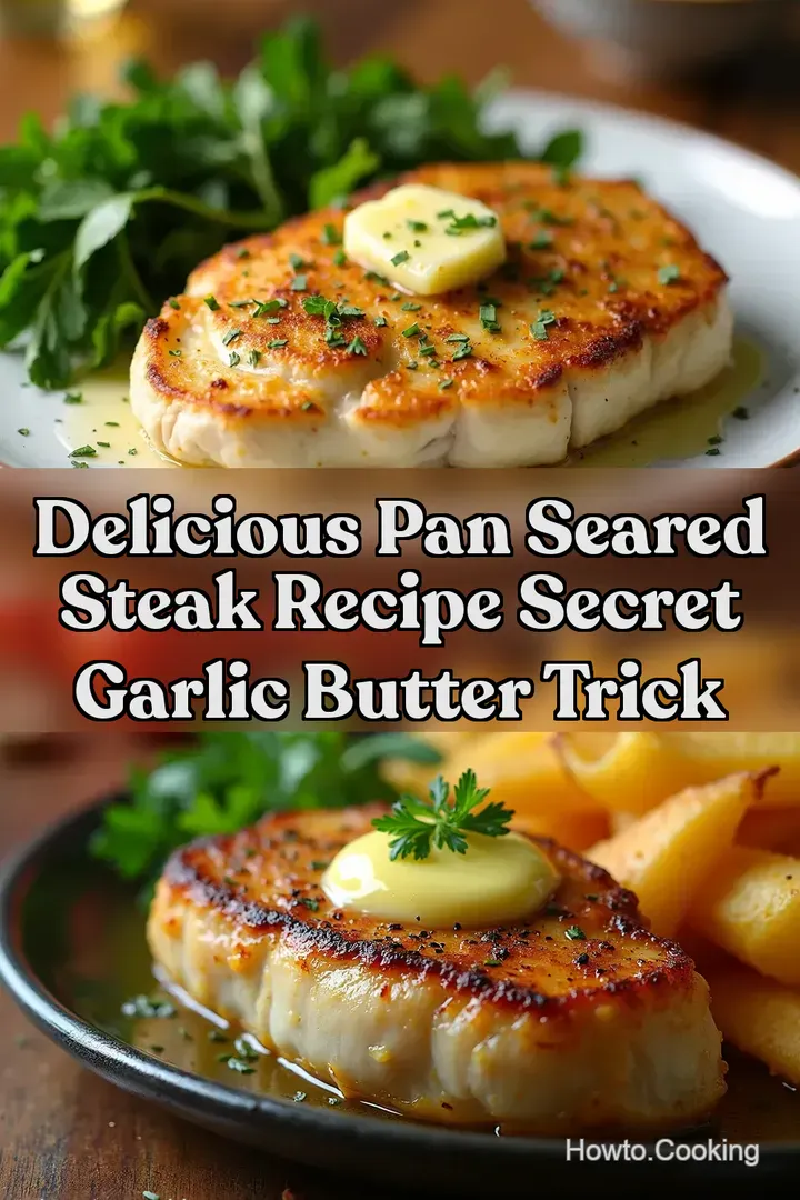 Delicious Pan Seared Steak Recipe Secret Garlic Butter Trick