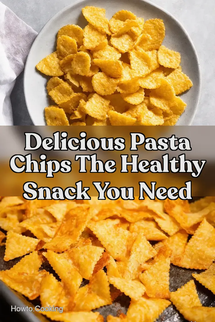 Delicious Pasta Chips The Healthy Snack You Need