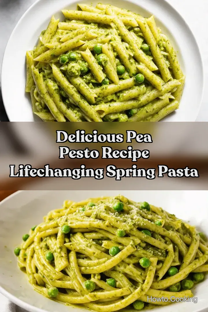 Delicious Pea Pesto Recipe LifeChanging Spring Pasta