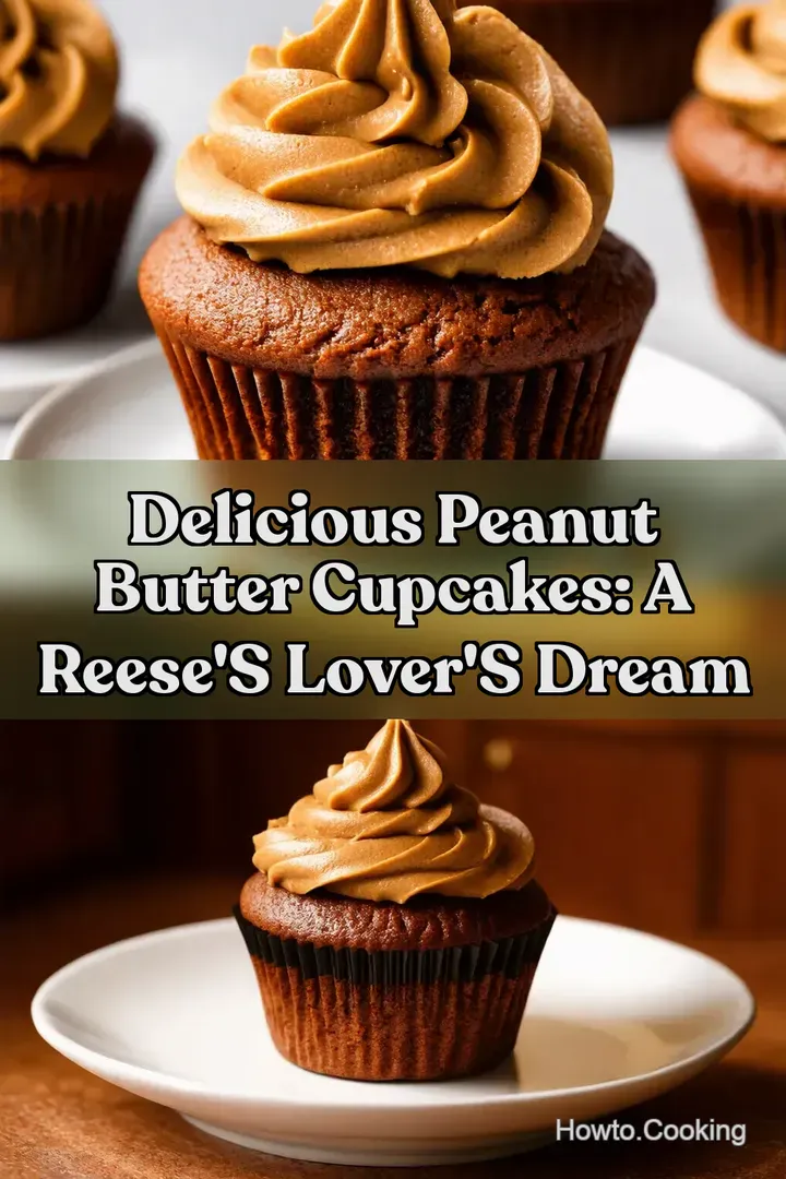 Delicious Peanut Butter Cupcakes: A Reese' s Lover' s Dream : PIN FOR LATER Delicious Peanut Butter Cupcakes: A Reese' s Lover' s Dream