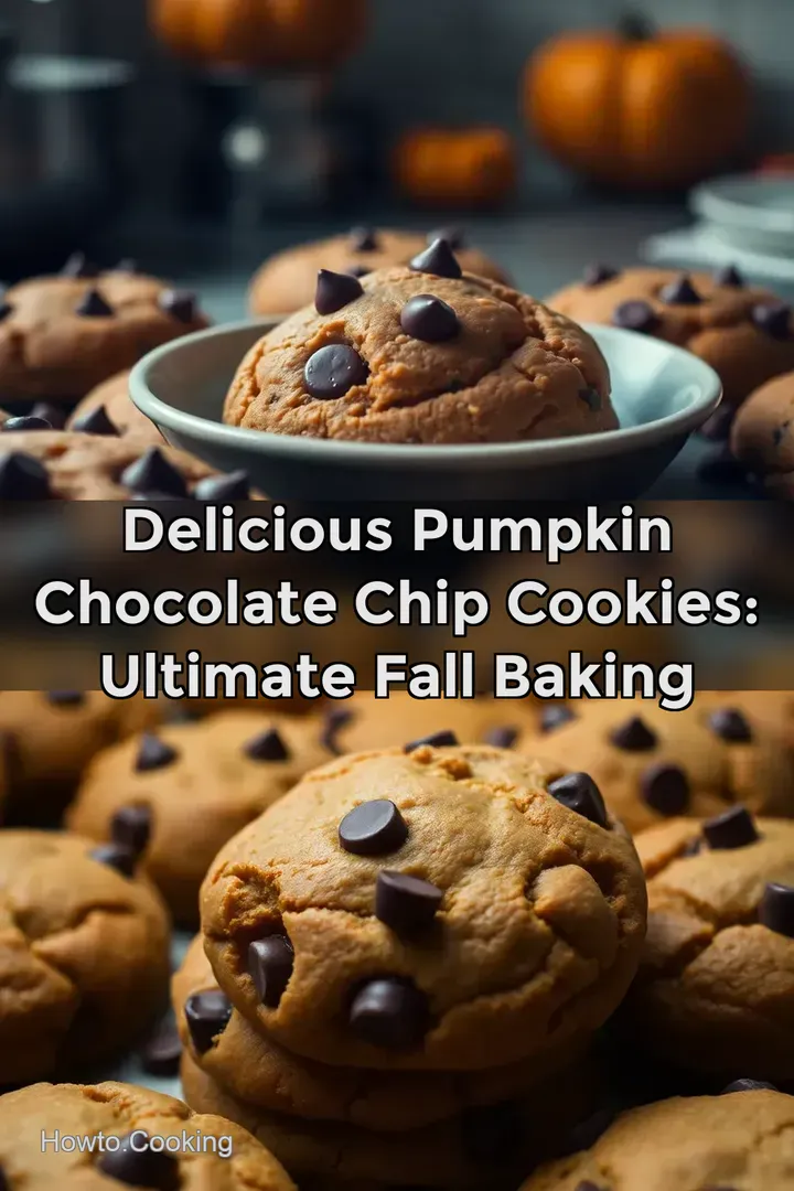 Delicious Pumpkin Chocolate Chip Cookies: Ultimate Fall Baking