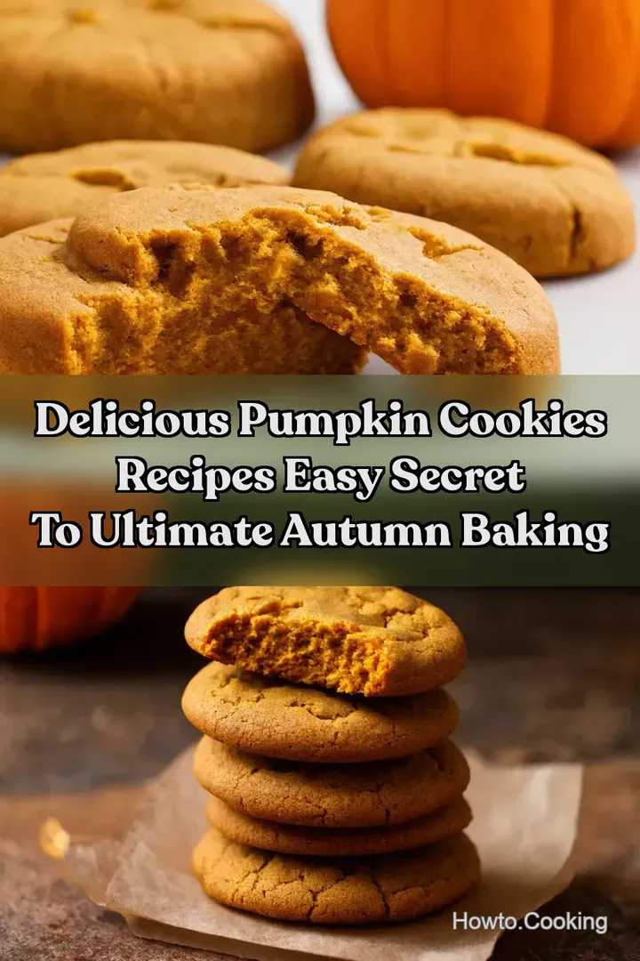 Delicious Pumpkin Cookies Recipes Easy Secret to Ultimate Autumn Baking