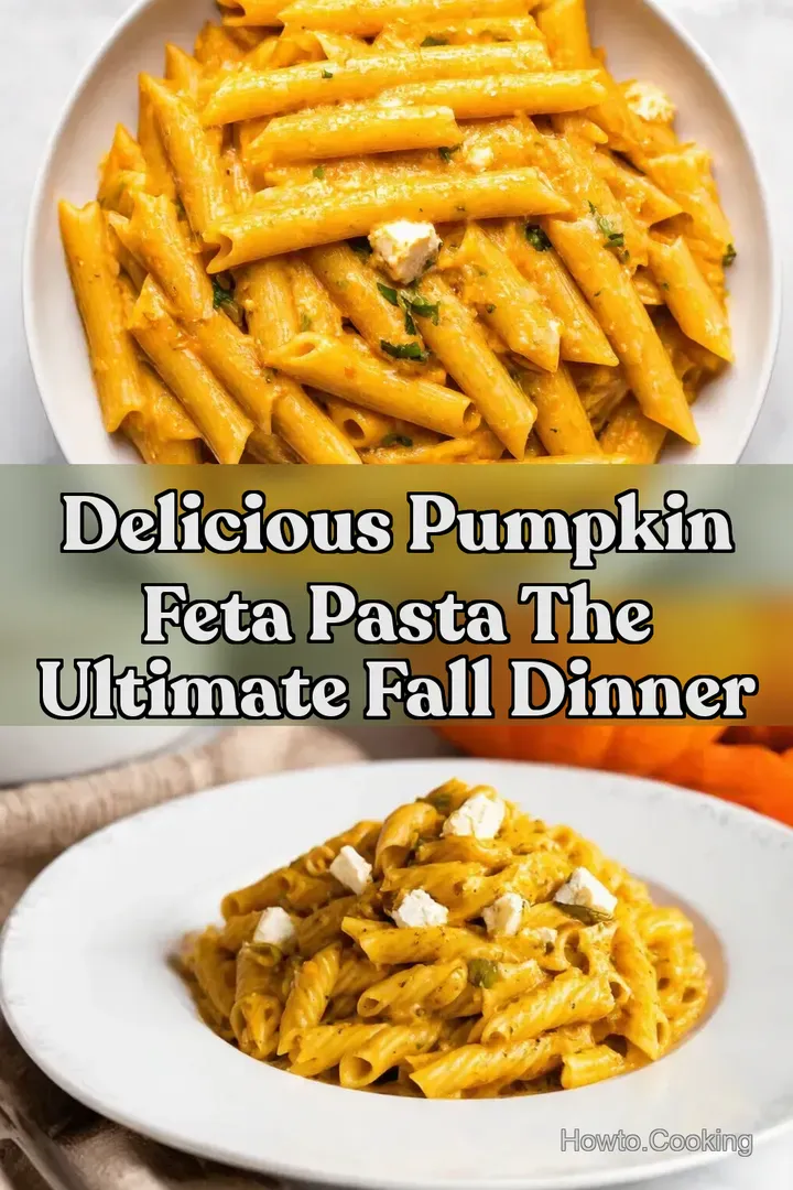 Delicious Pumpkin Feta Pasta The Ultimate Fall Dinner
