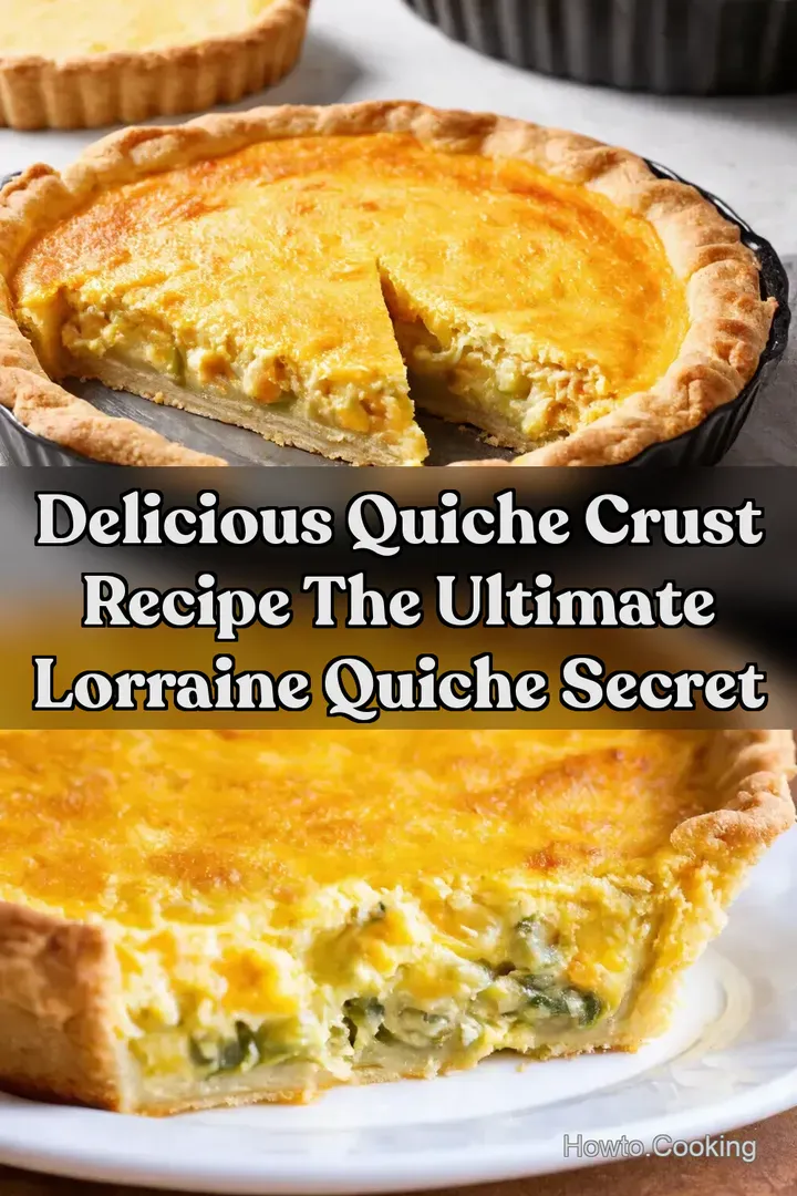 Delicious Quiche Crust Recipe The Ultimate Lorraine Quiche Secret : PIN FOR LATER Delicious Quiche Crust Recipe The Ultimate Lorraine Quiche Secret