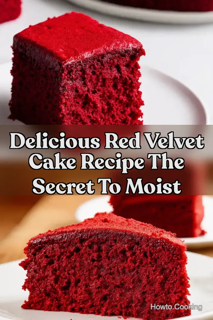 Delicious Red Velvet Cake Recipe The Secret To Moist : PIN FOR LATER Delicious Red Velvet Cake Recipe The Secret To Moist