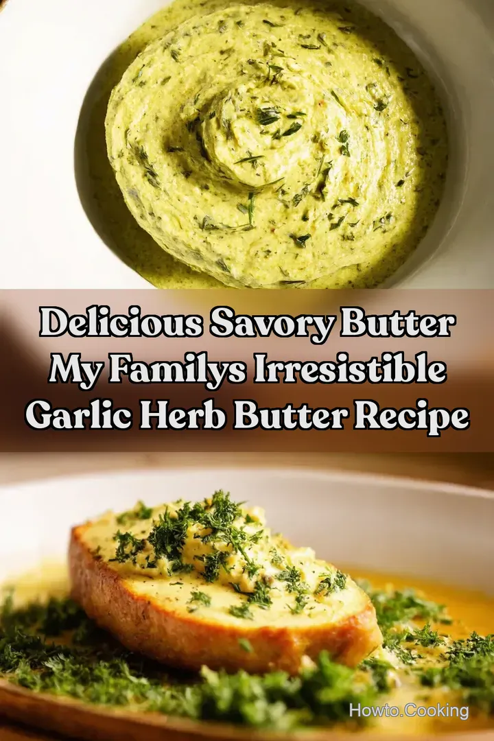 Delicious Savory Butter My Familys Irresistible Garlic Herb Butter Recipe