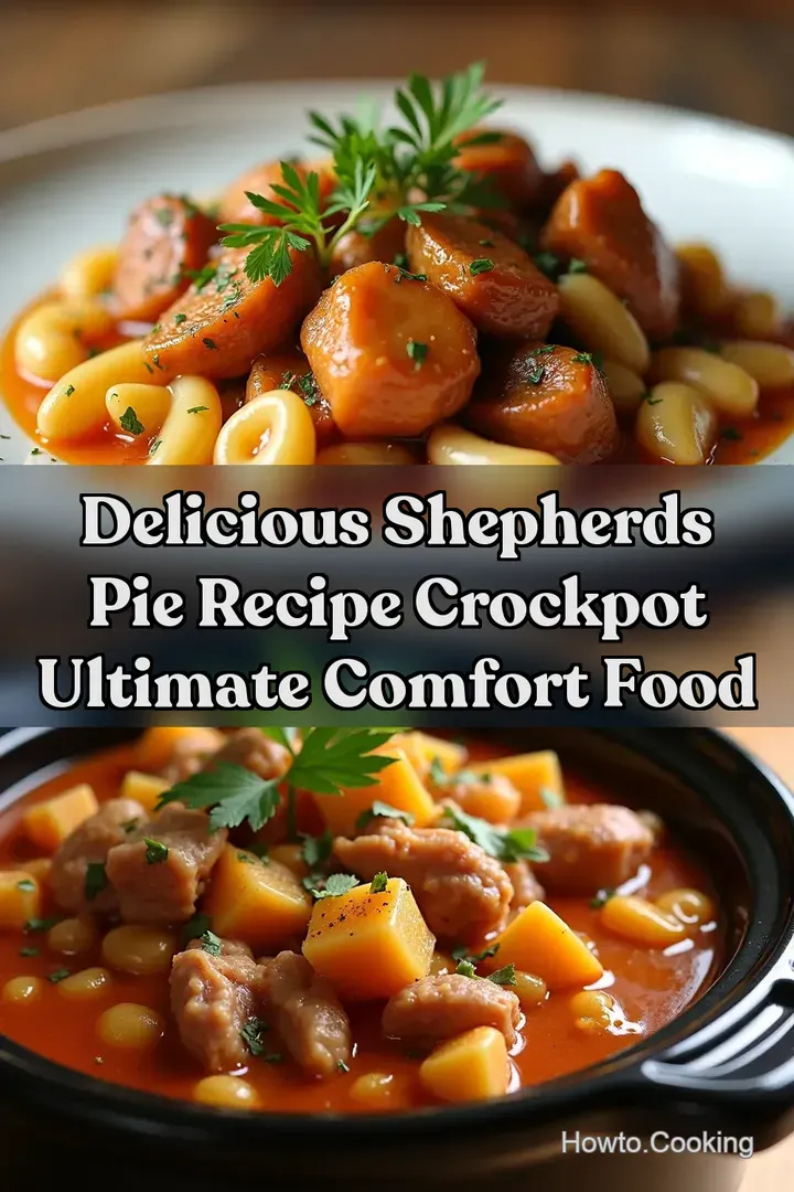 Delicious Shepherds Pie Recipe Crockpot Ultimate Comfort Food