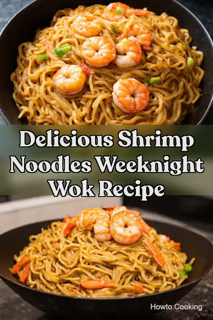 Delicious Shrimp Noodles Weeknight Wok Recipe