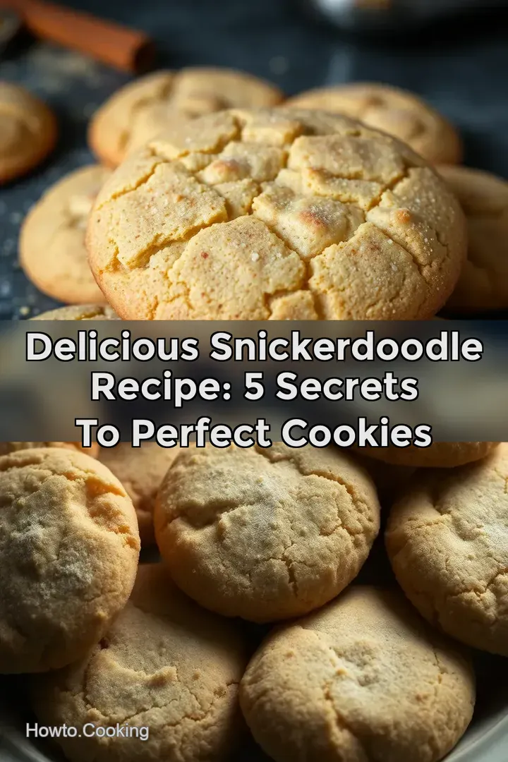 Delicious Snickerdoodle Recipe: 5 Secrets to Perfect Cookies