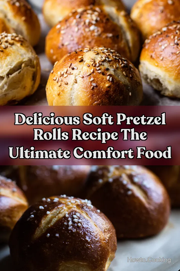 Delicious Soft Pretzel Rolls Recipe The Ultimate Comfort Food