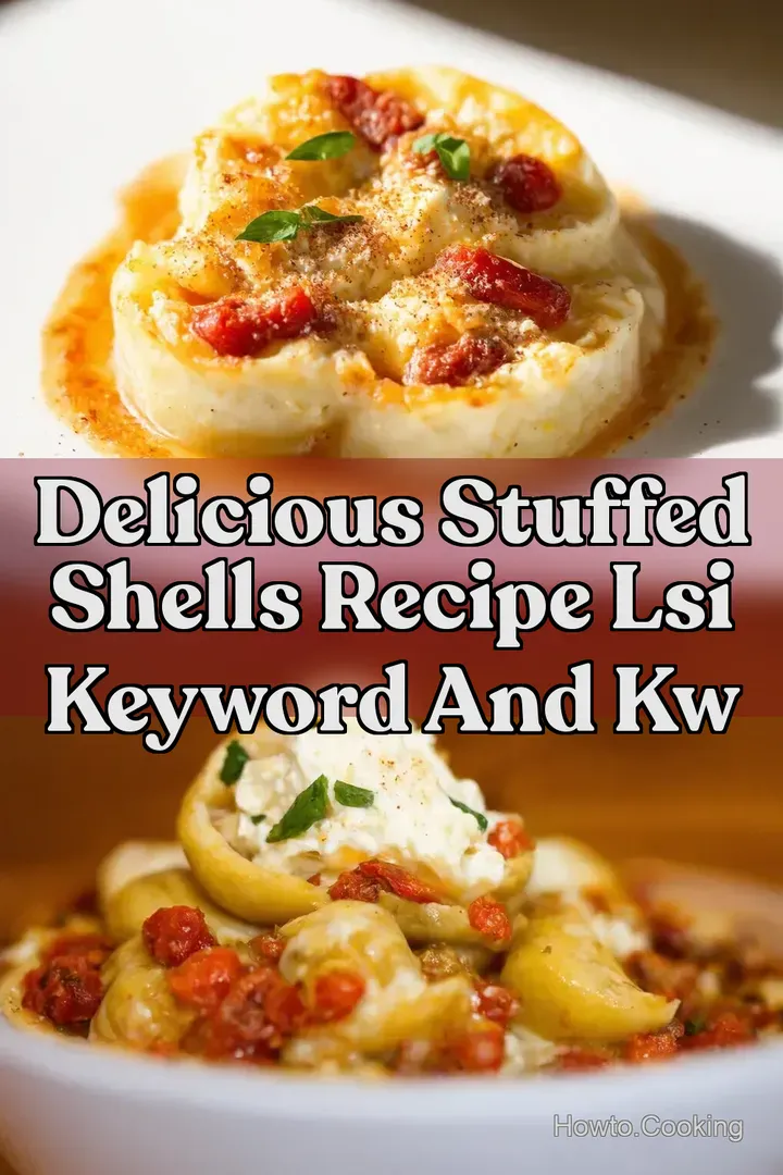 Delicious Stuffed Shells Recipe LSI keyword and kw