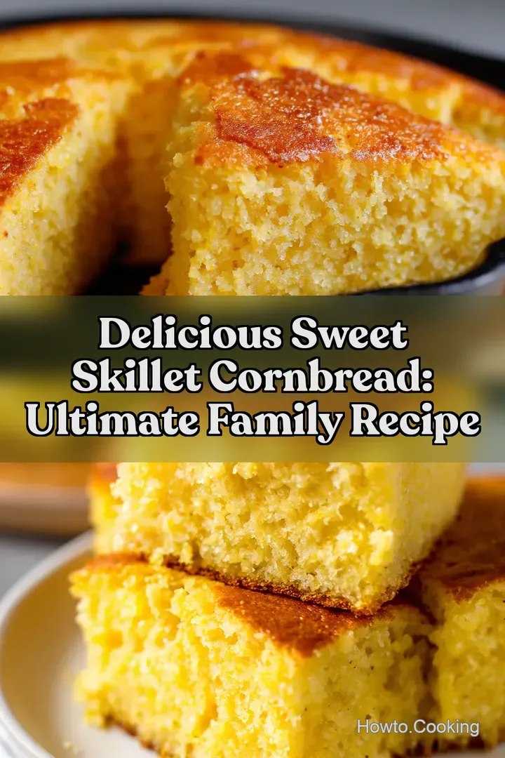 Delicious Sweet Skillet Cornbread: Ultimate Family Recipe