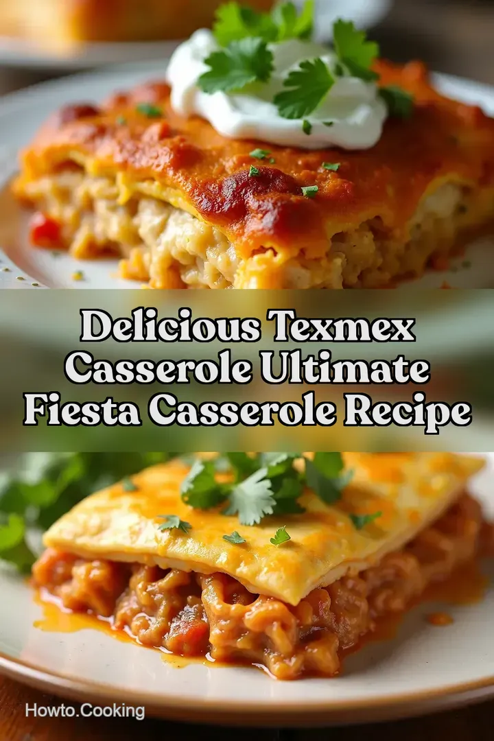 Delicious TexMex Casserole Ultimate Fiesta Casserole Recipe