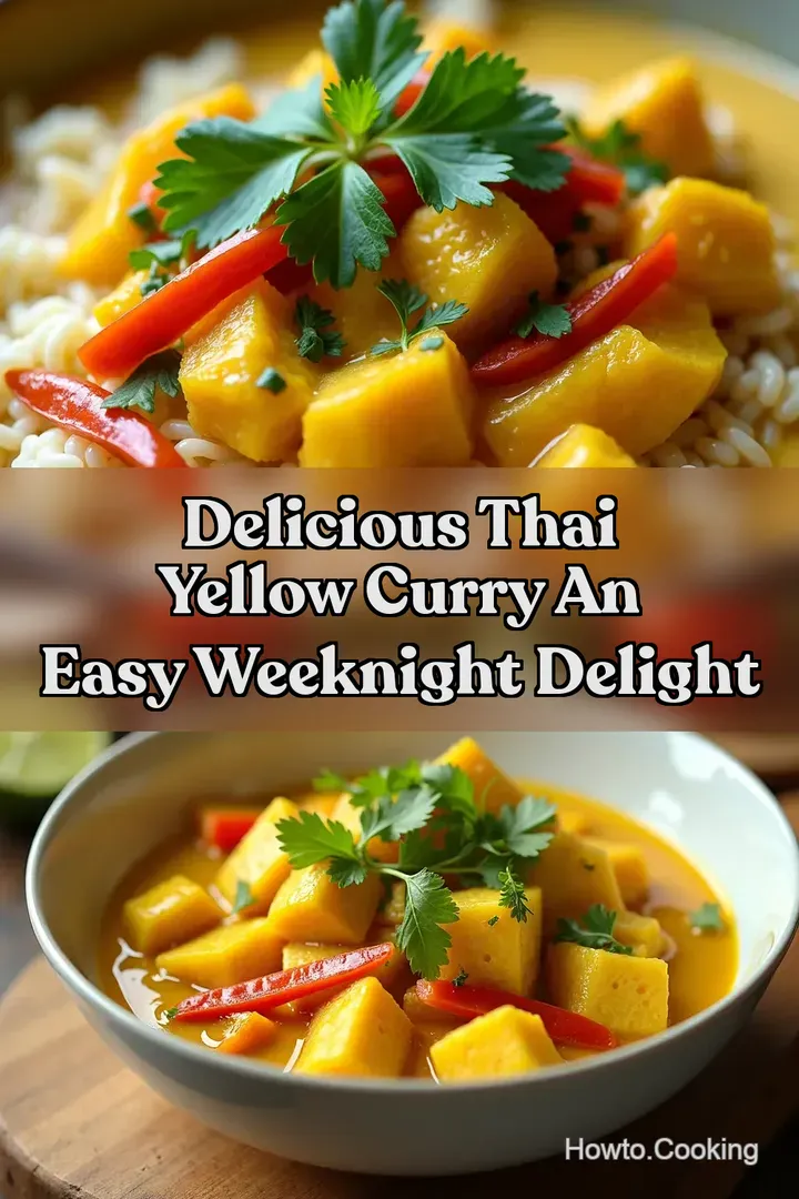 Delicious Thai Yellow Curry An Easy Weeknight Delight