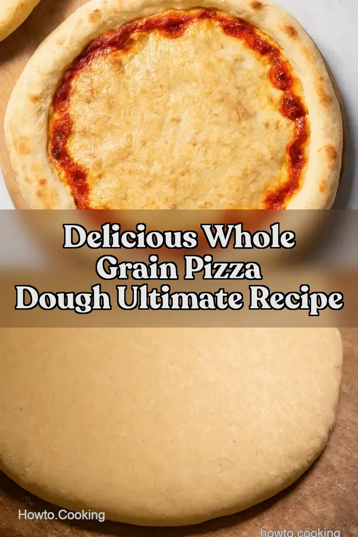 Delicious Whole Grain Pizza Dough Ultimate Recipe