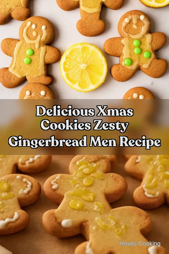 Delicious Xmas Cookies Zesty Gingerbread Men Recipe : PIN FOR LATER Delicious Xmas Cookies Zesty Gingerbread Men Recipe