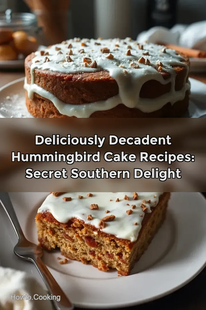 Deliciously Decadent Hummingbird Cake Recipes: Secret Southern Delight