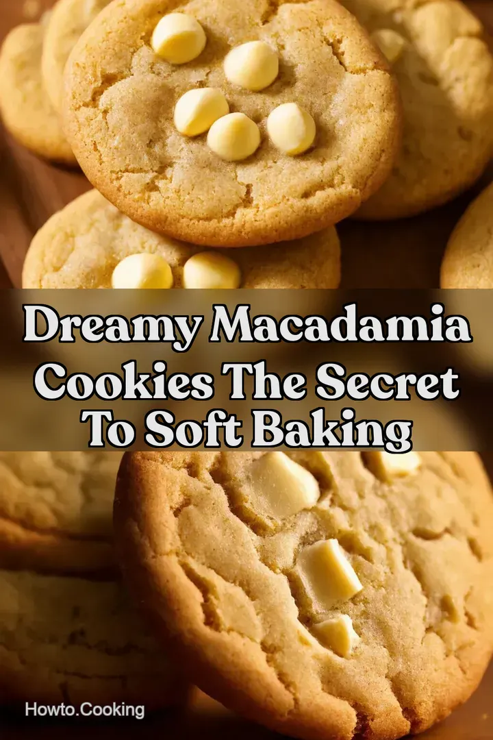 Dreamy Macadamia Cookies The Secret to Soft Baking : PIN FOR LATER Dreamy Macadamia Cookies The Secret to Soft Baking