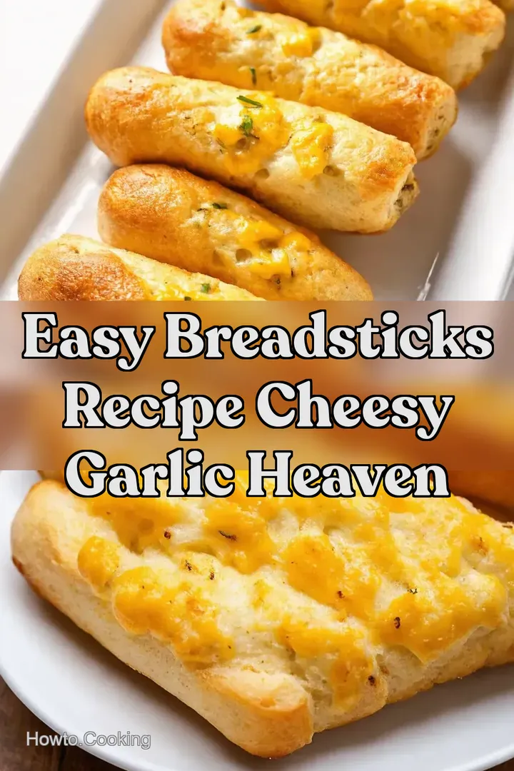 Easy Breadsticks Recipe Cheesy Garlic Heaven
