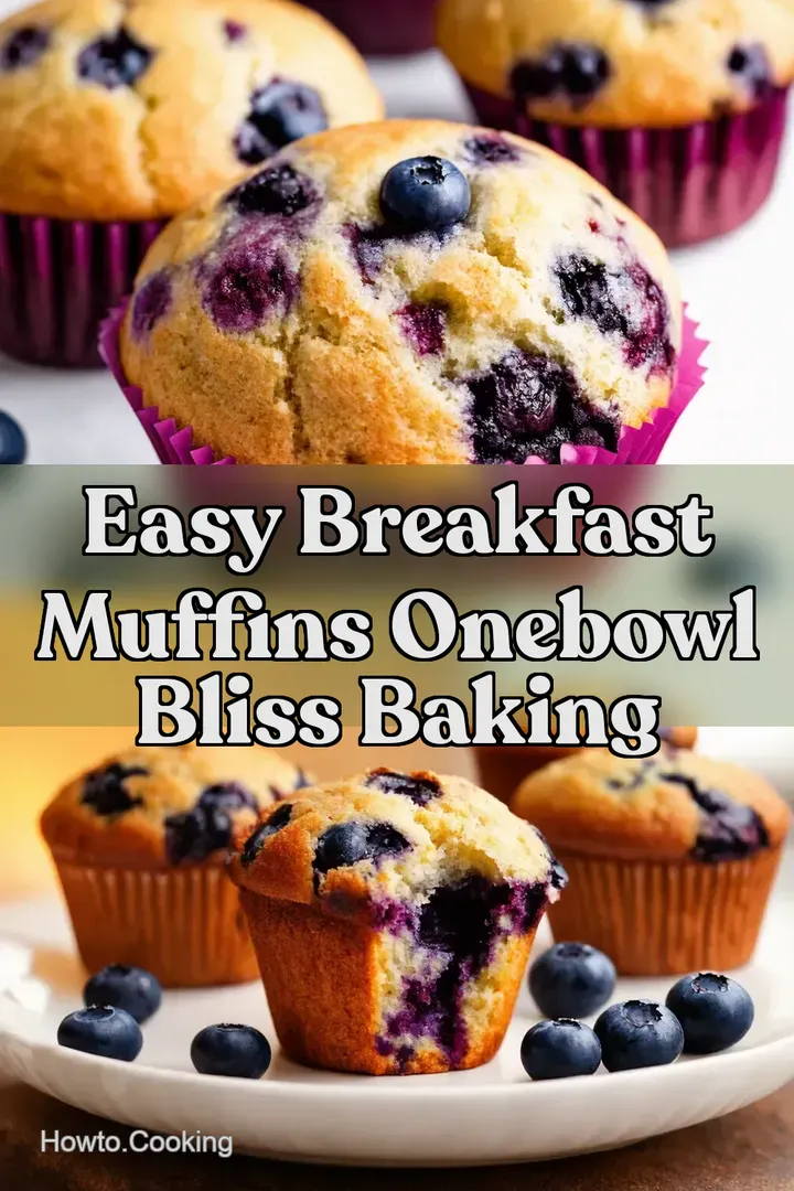 Easy Breakfast Muffins OneBowl Bliss Baking
