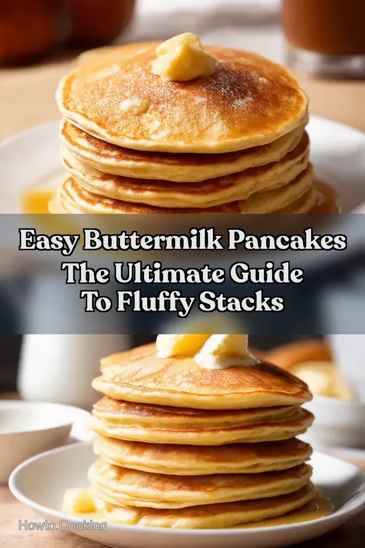 Easy Buttermilk Pancakes The Ultimate Guide To Fluffy Stacks