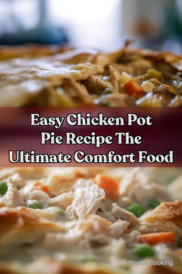 Easy Chicken Pot Pie Recipe The Ultimate Comfort Food