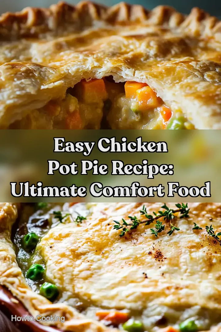Easy Chicken Pot Pie Recipe: Ultimate Comfort Food