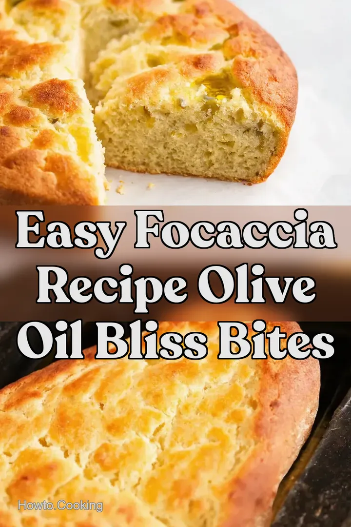 Easy Focaccia Recipe Olive Oil Bliss Bites