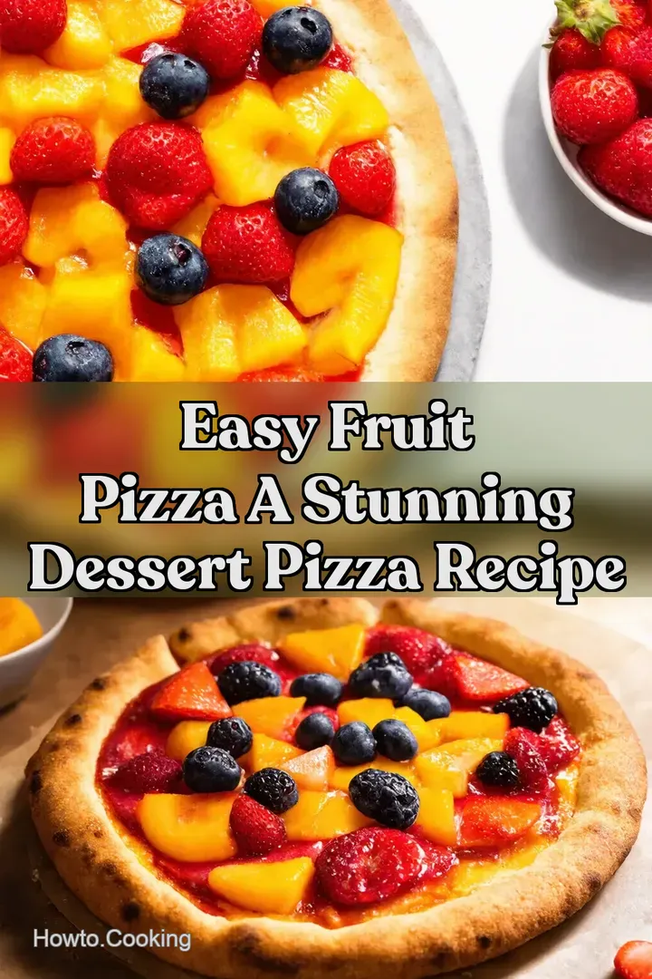 Easy Fruit Pizza A Stunning Dessert Pizza Recipe