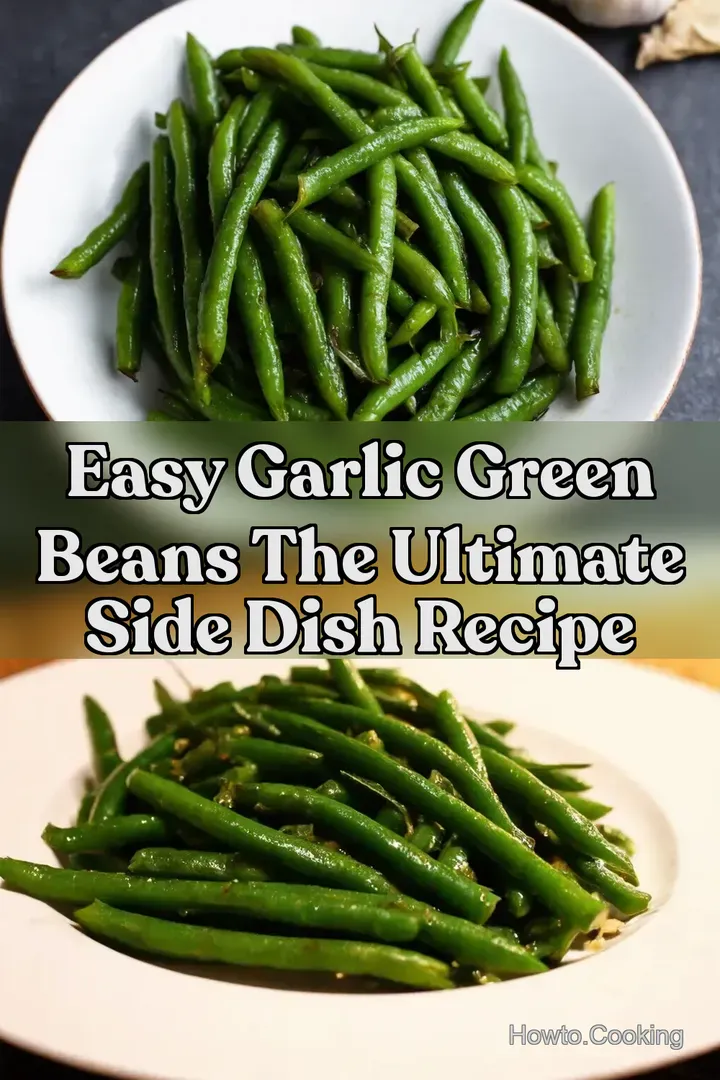 Easy Garlic Green Beans The Ultimate Side Dish Recipe